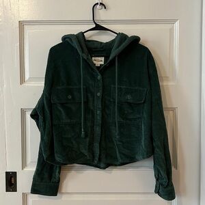 Cropped Corduroy Jacket